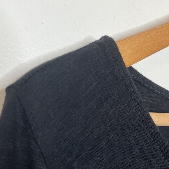 Torrid Eyelet Lace Ruffled Top Black Womens 1X Blouse Dark Romantic Fairy Grunge - Picture 3 of 8